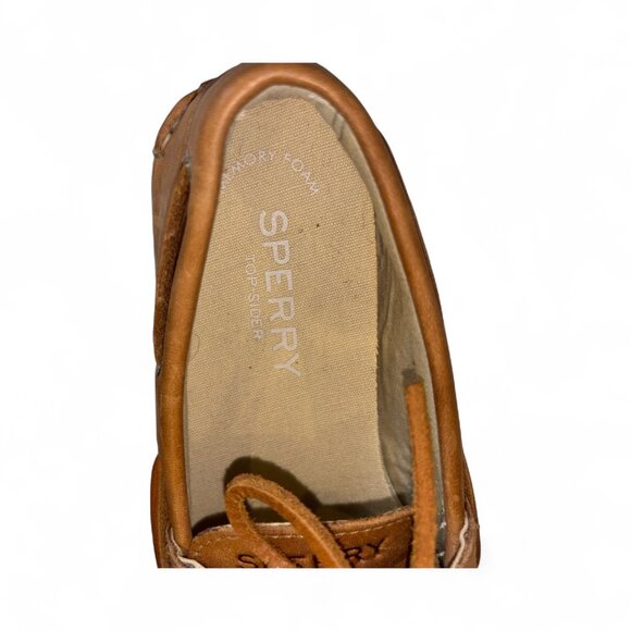 Sperry Women’s Original Boat Shoes Brown Leather Size 6.5 Nutmeg - Picture 7 of 7